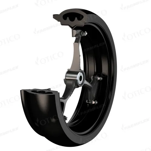 RID/Martin gauge wheel – spoked rim